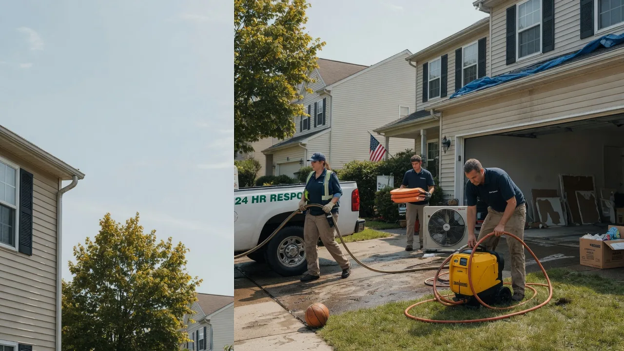 Emergency Water Damage Restoration in Fairfax, VT near me